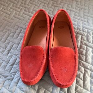 UGG driving moc coral/rust 8.5